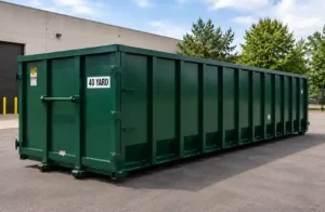 40 yard roll off dumpster in New Braunfels