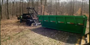 Roll off dumpster delivered in New Braunfels